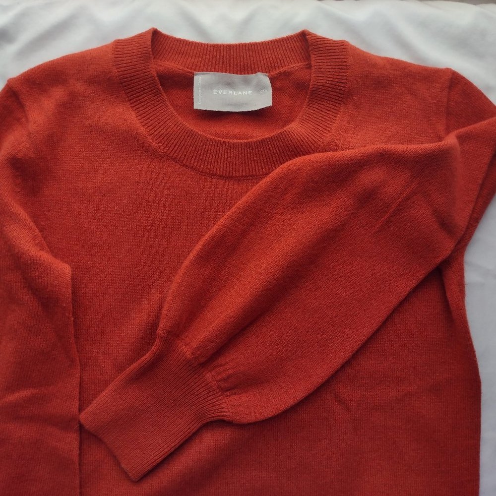 Everlane Lantern Sweater - 100% Cashmere Women's XXS